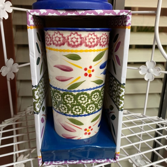 Confetti temptations travel mug. New in box. - Picture 2 of 5